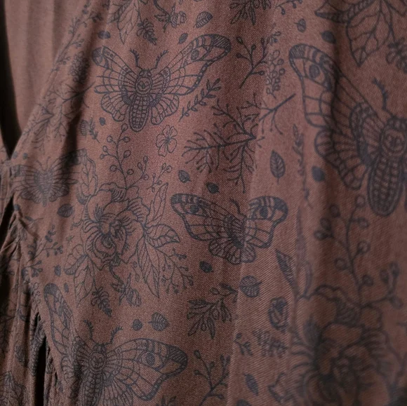 Disturbia Rosamoth Mini Smock Dress Size 12 - Picture 6 of 8